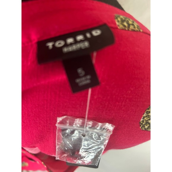 Torrid Harper Rayon Slub Pullover 3/4 Sleeve Blouse sz 5/5x - Picture 9 of 9